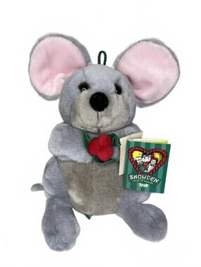 Snowden Commonwealth Christmas Mouse 9" Plush with Tags